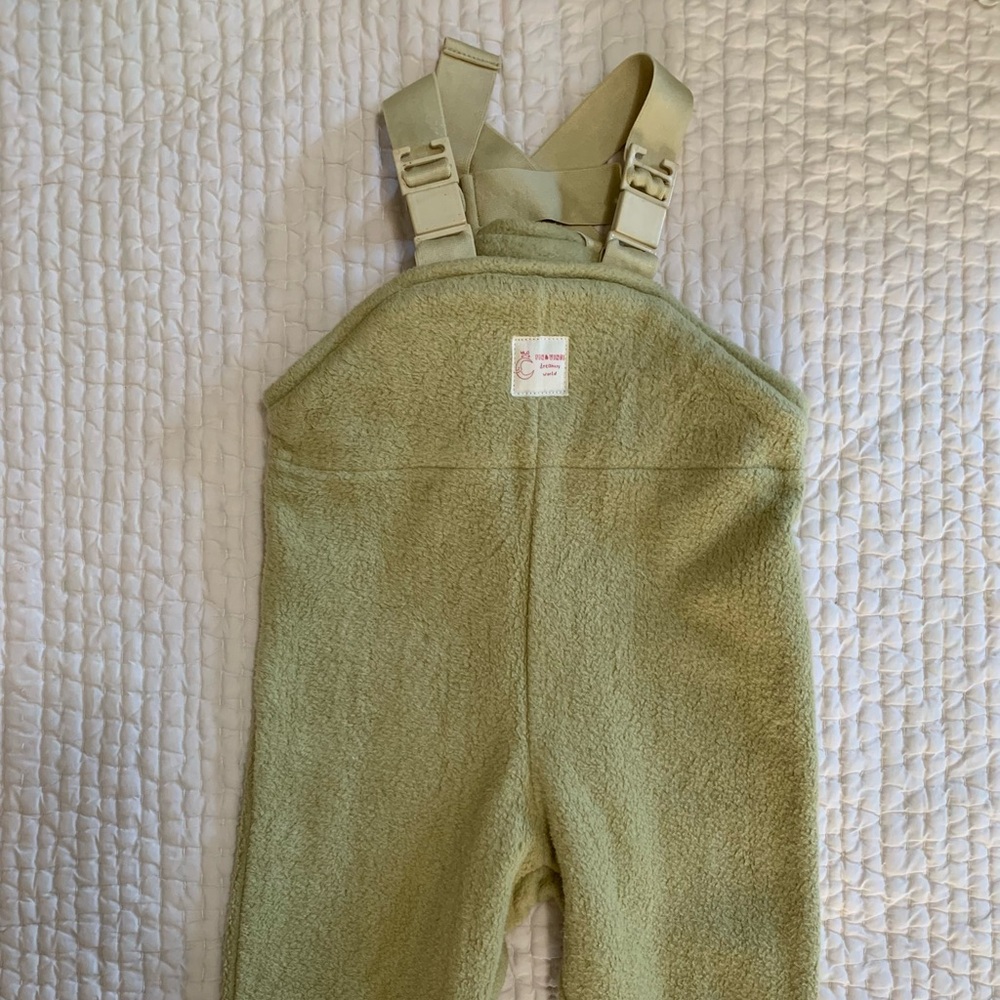 Fin and Vince Fleece overalls